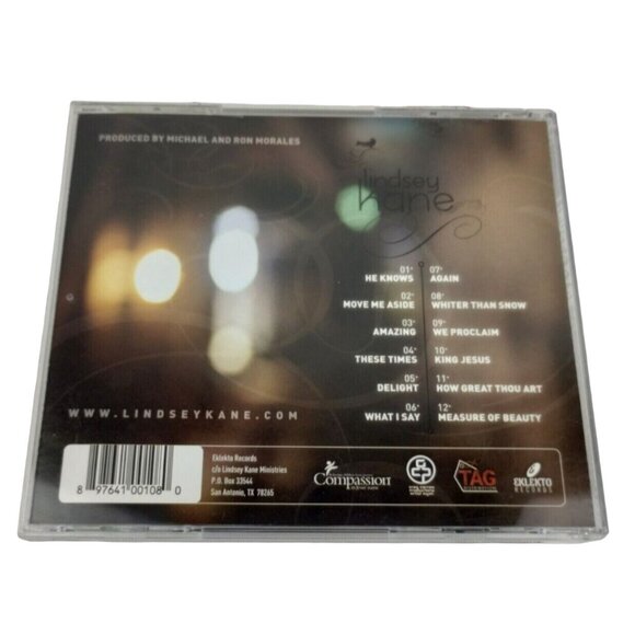 Lindsey Kane Move Me Aside Christian Rock Worship Music Audio CD Autographed - Picture 2 of 6